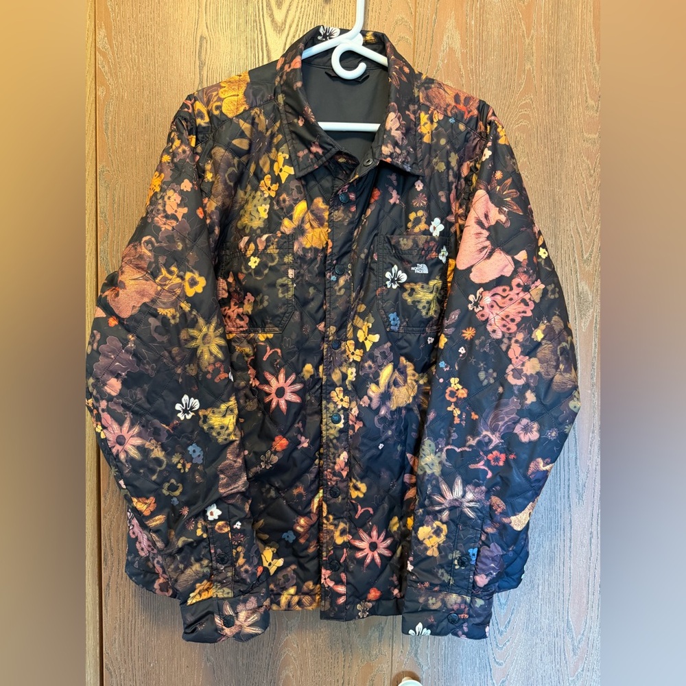 The North Face insulated shirt/jacket. Reversible.